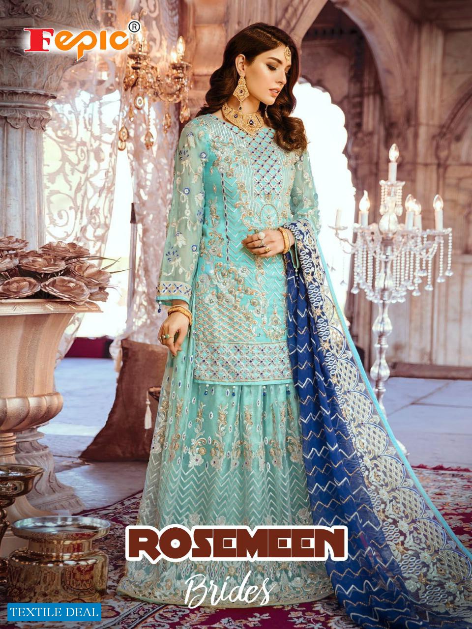 Fepic Rosemeen Brides Wholesale Designer Pakistani Salwar kameez