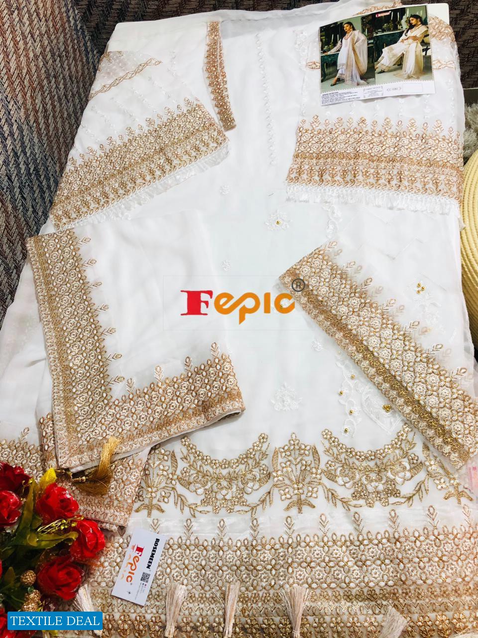 Fepic Rosemeen C-1080 Colour Wholesale Pakistani Concept Dress