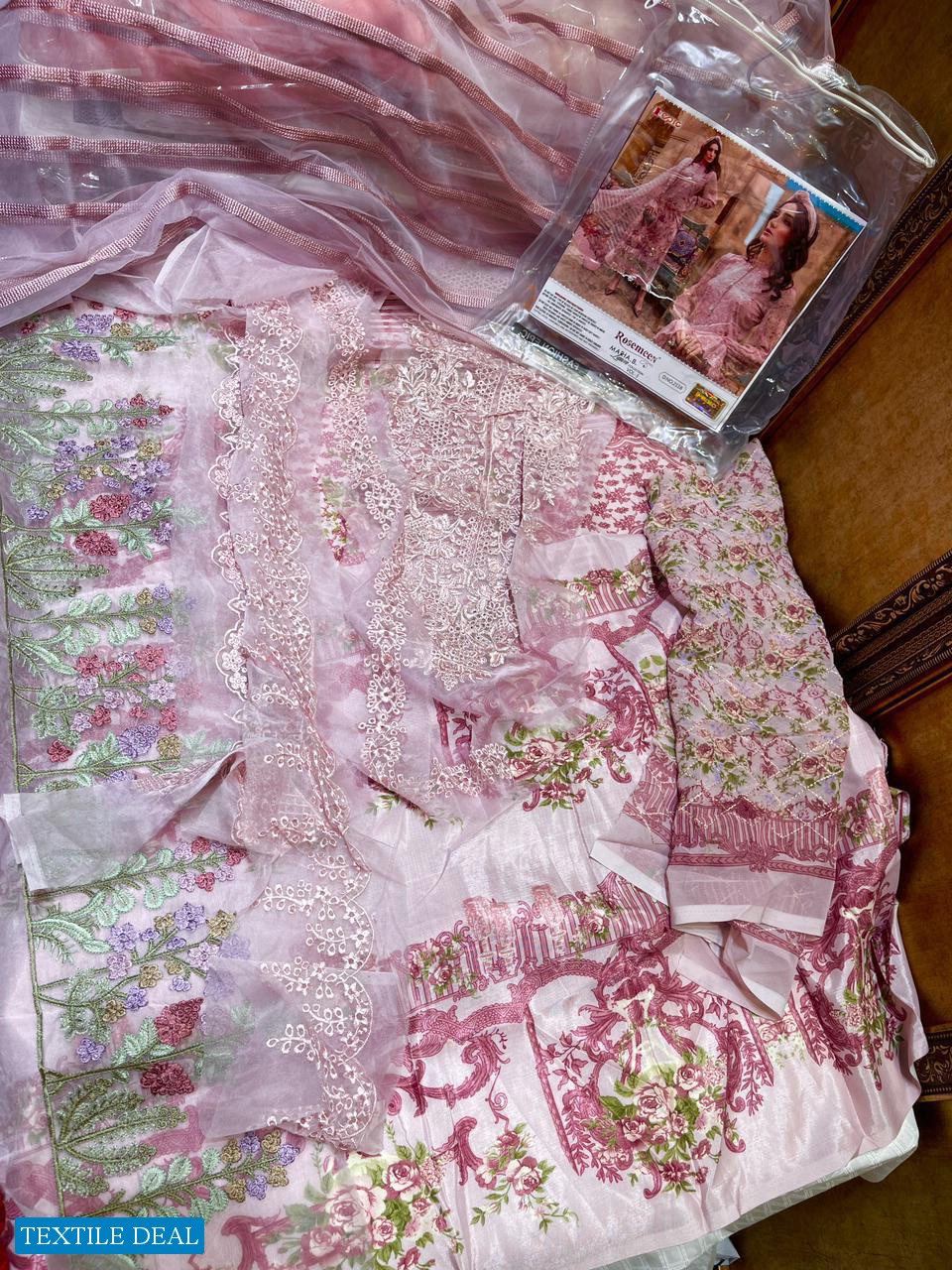 Fepic Rosemeen Maria B Luxury Lawn Vol-3 Wholesale Pakistani Dress