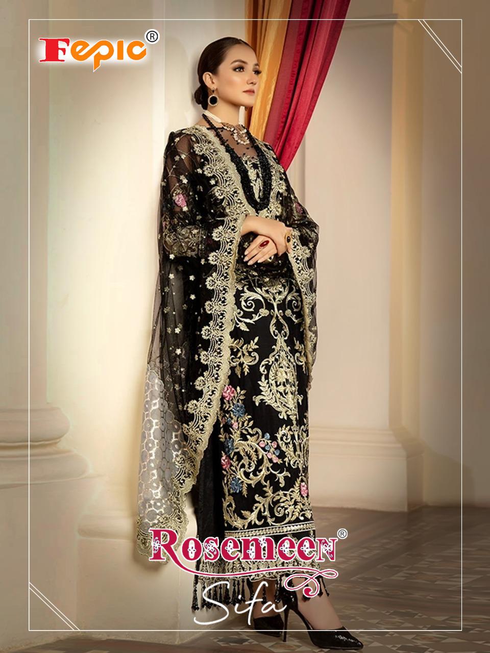 Fepic Rosemeen Sifa Wholesale Embroidered Pakistani Dress