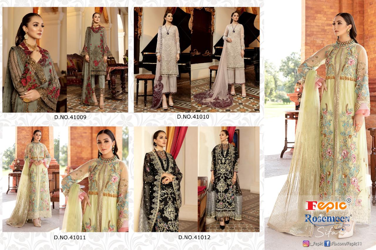 Fepic Rosemeen Sifa Wholesale Embroidered Pakistani Dress