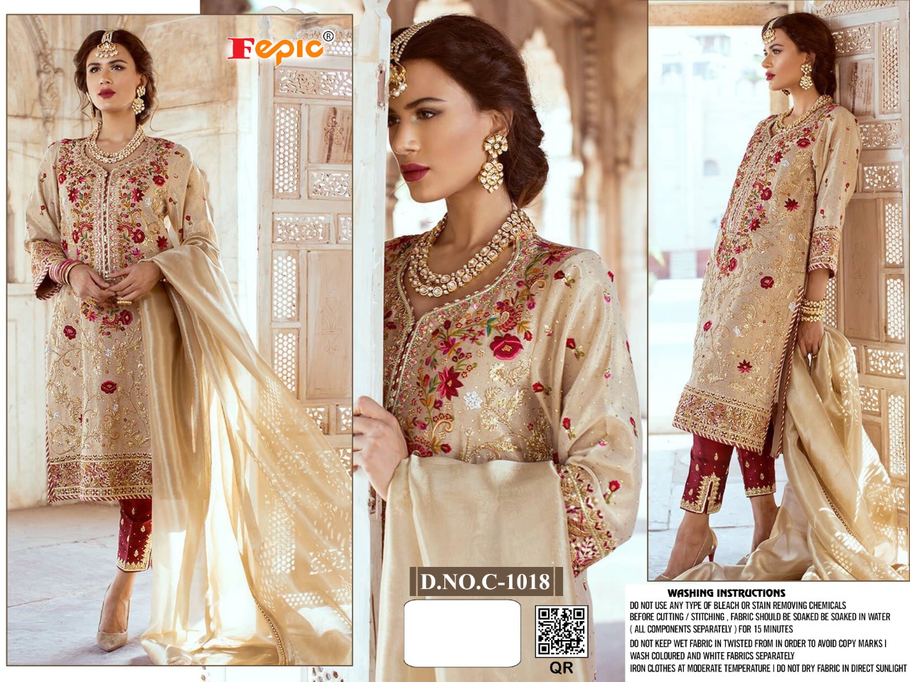 Fepic d no c 1018 catchy look salwar suit wholesale in india