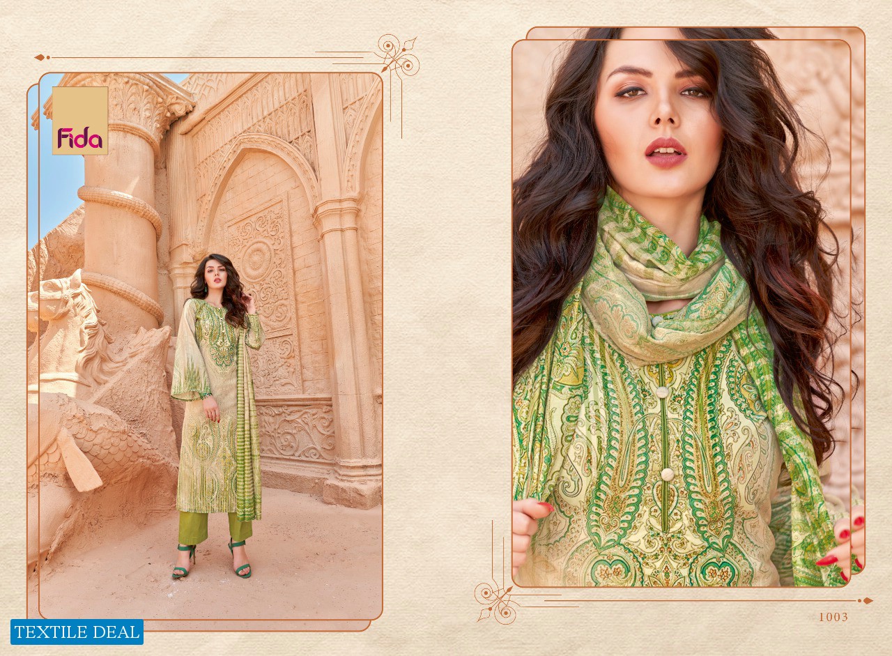 Fida Ikshita Wholesale Shopping Swiss Digital Voile Dress Material