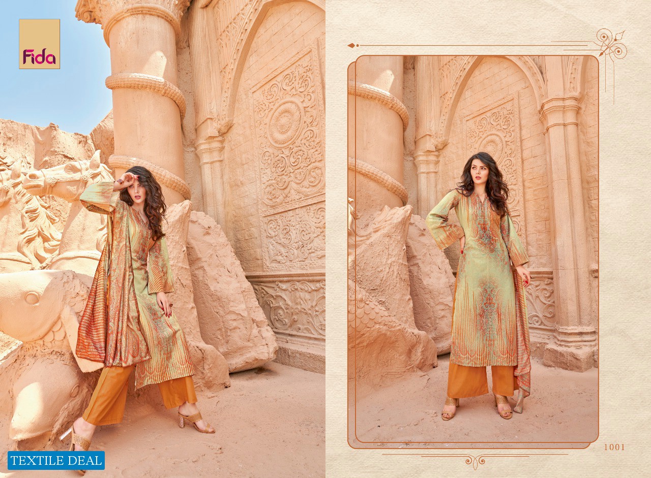 Fida Ikshita Wholesale Shopping Swiss Digital Voile Dress Material