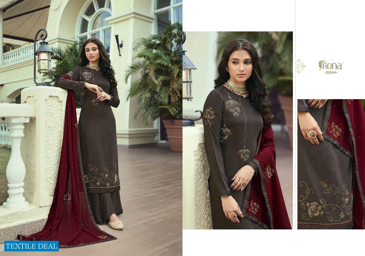 Fiona Ujjwala Vol-5 Wholesale Straight Salwar Kameez