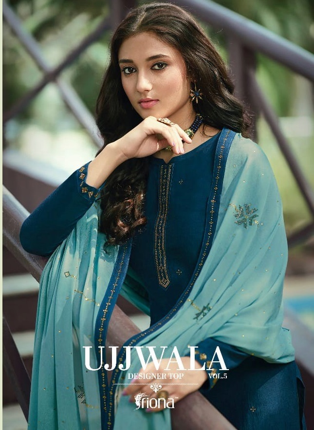 Fiona Ujjwala Vol-5 Wholesale Straight Salwar Kameez