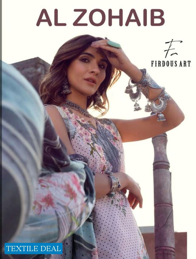 Firdous Art Al Zohaib Wholesale Lawn Pakistani Concept Salwar Kameez
