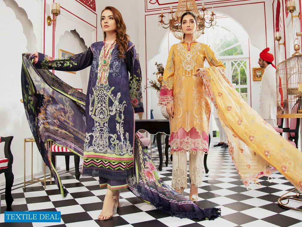 Firdous Grandeur Luxury Collection Wholesale Pakistani Dress