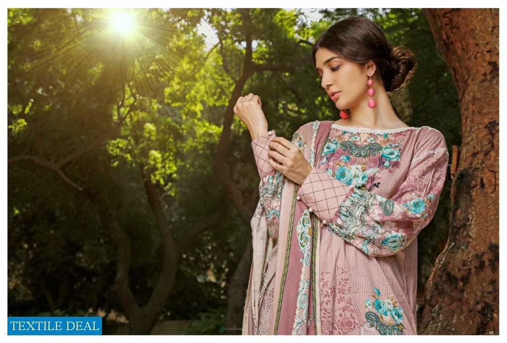 Firdous Resham Printed Linen Winter Collection Part-4 Wholesale Branded Pakistani Dresses