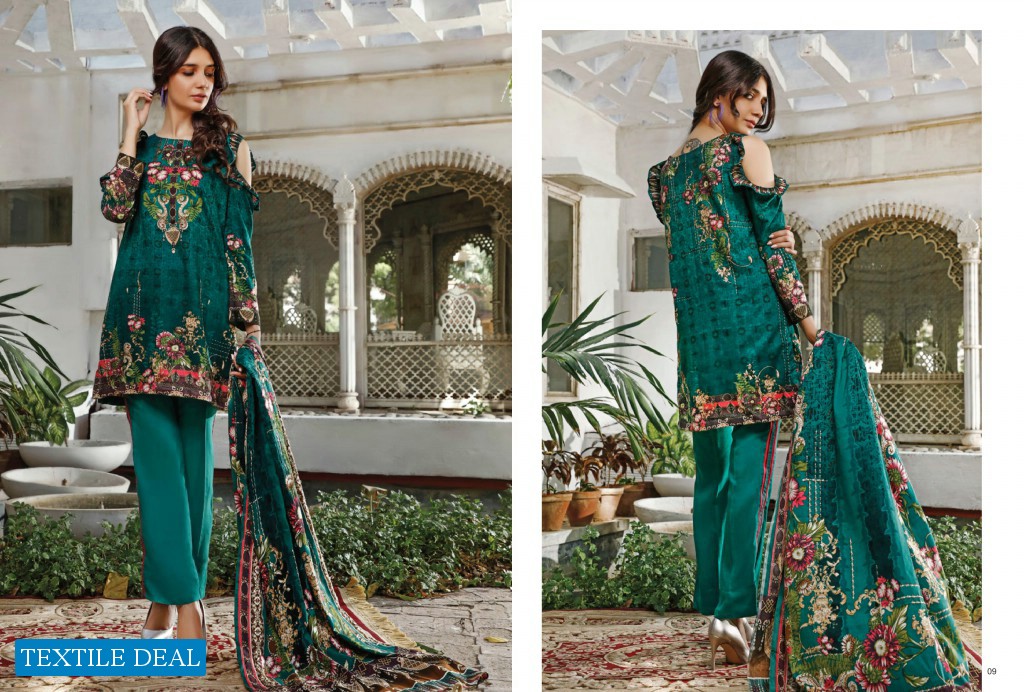 Firdous Resham Printed Linen Winter Collection Part-4 Wholesale Branded Pakistani Dresses