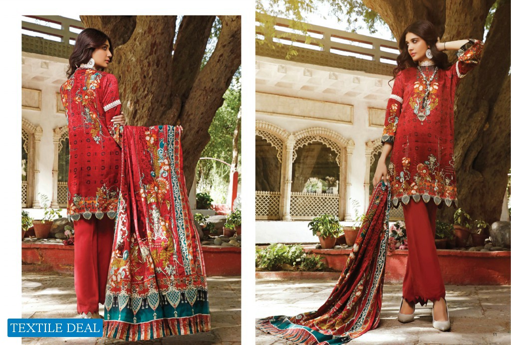 Firdous Resham Printed Linen Winter Collection Part-4 Wholesale Branded Pakistani Dresses