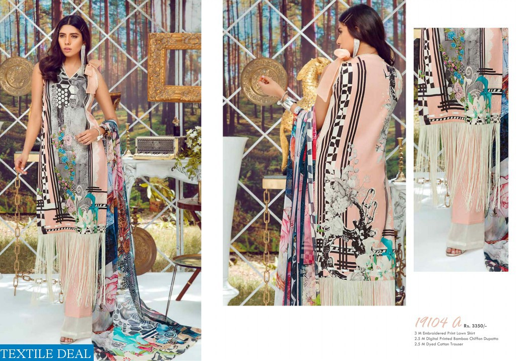 Firdous Virasat Digital Embroidered Lawn Collection 2019 Wholesaler And Dealer