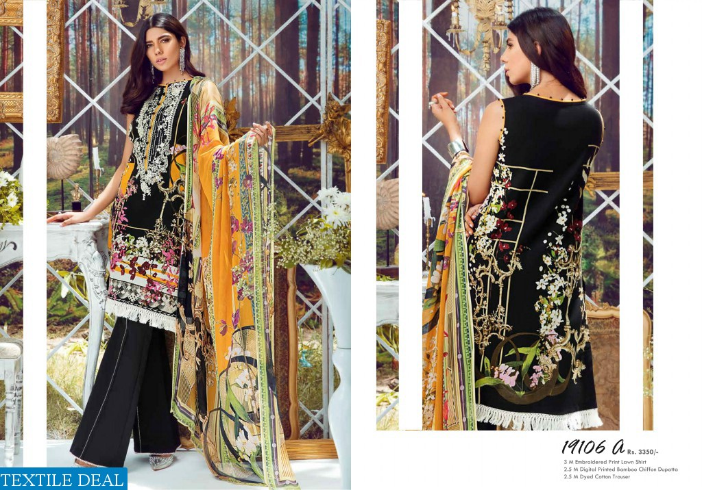 Firdous Virasat Digital Embroidered Lawn Collection 2019 Wholesaler And Dealer