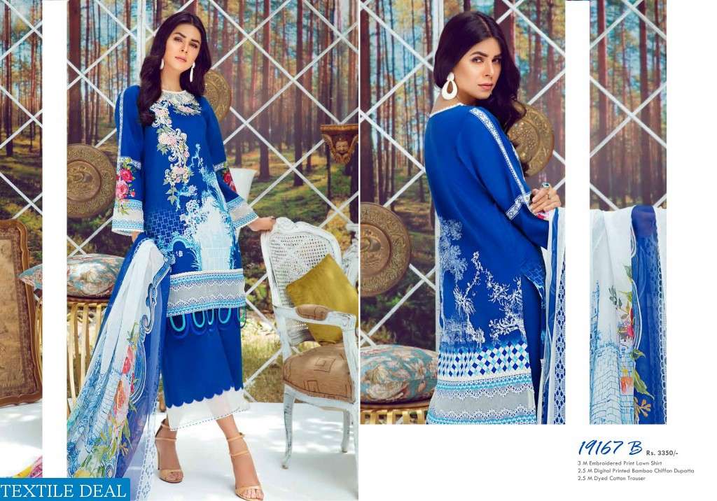 Firdous Virasat Digital Embroidered Lawn Collection 2019 Wholesaler And Dealer