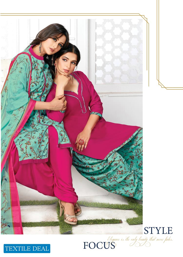 Floreon Beauty Patiyala Vol-3 Wholesale Cotton Dress Material