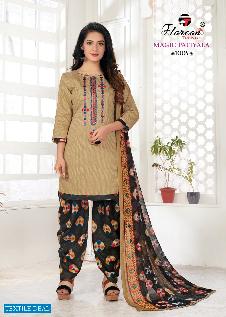 Floreon Magic Patiyala Wholesale Dress Material