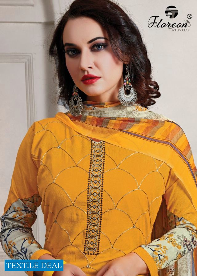 Floreon Tik Tok Wholesale Shopping Printed Dress Material