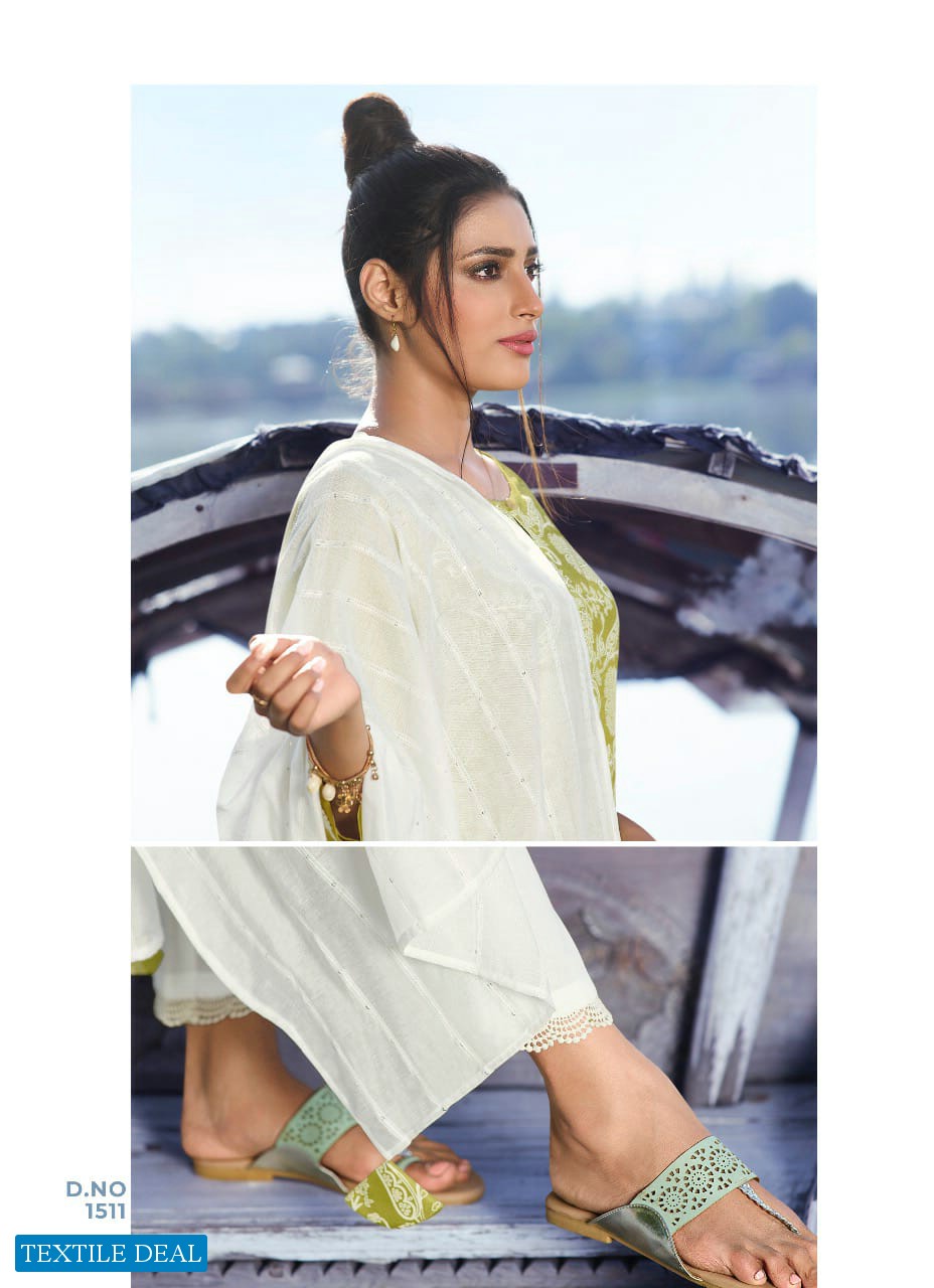 Four Buttons Four Gems Vol-2 Wholesale Designer Lucknowi Work Salwar Kameez