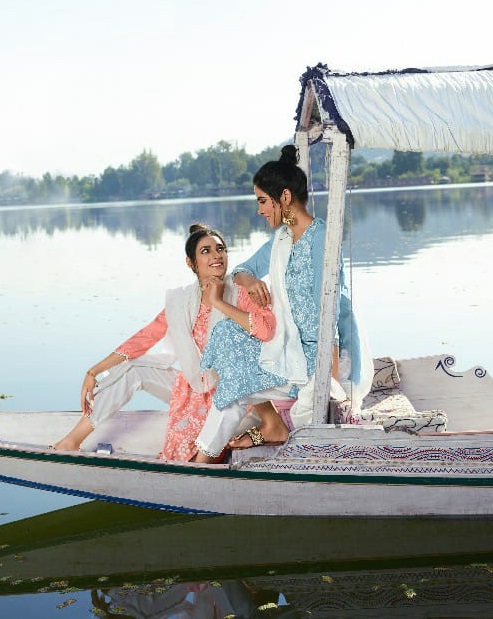 Four Buttons Four Gems Vol-2 Wholesale Designer Lucknowi Work Salwar Kameez