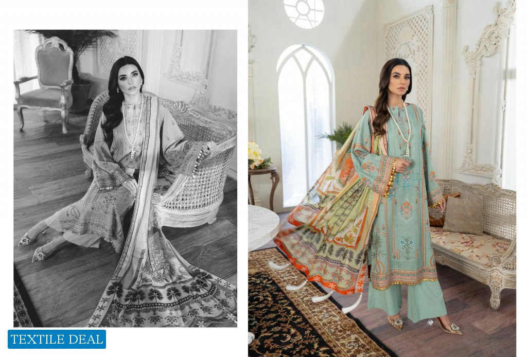 Freesia Luxury Lawn Collection Wholesale Original Pakistani Dress