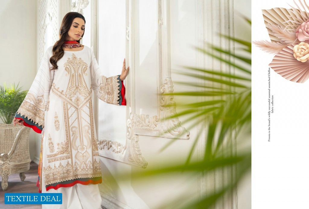 Freesia Luxury Lawn Collection Wholesale Original Pakistani Dress