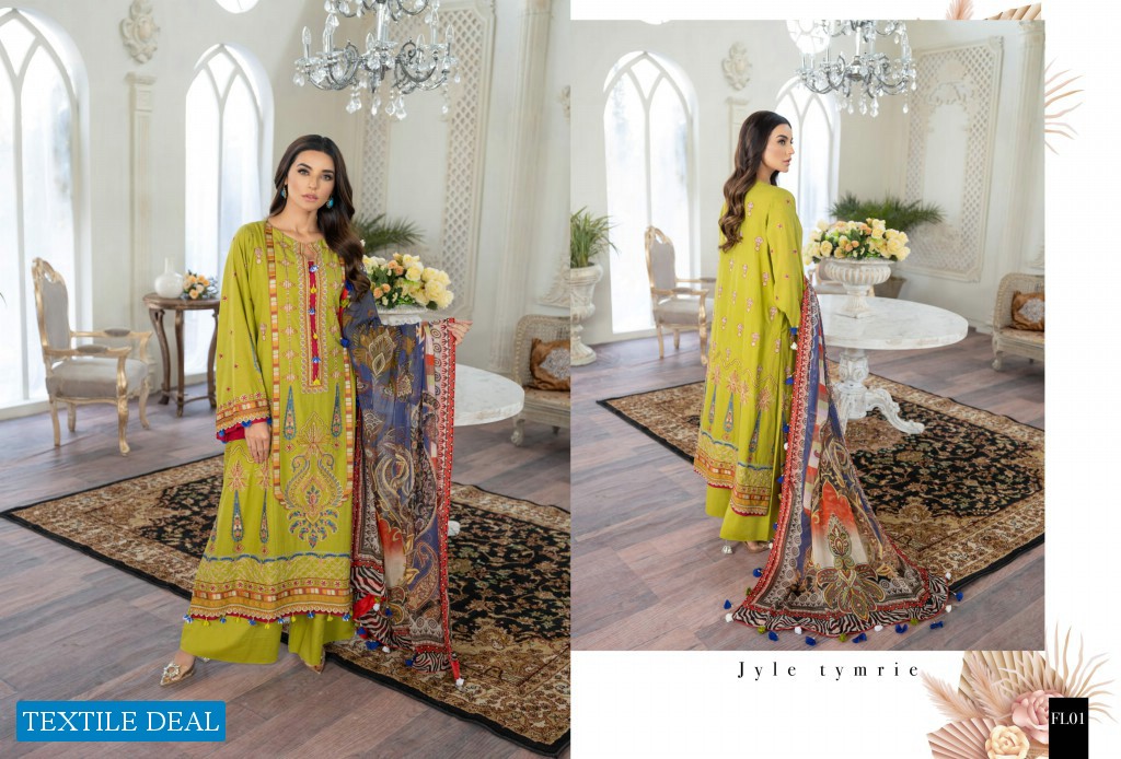 Freesia Luxury Lawn Collection Wholesale Original Pakistani Dress