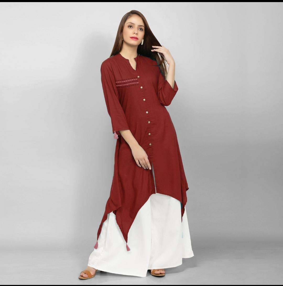 Fvd New Launchning  Kurti with plazo wholesale in india