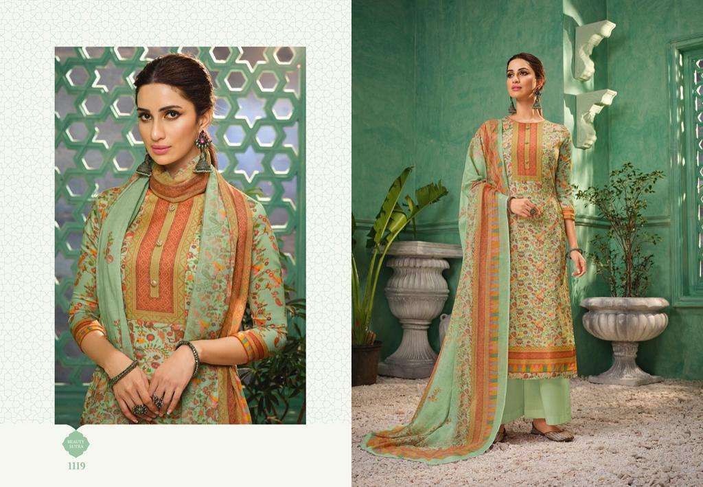 GLOSSY LAUNCH REET JAM SATIN COTTON DIGITAL PRINT CLASSY LOOK SUITS TRADER IN INDIA