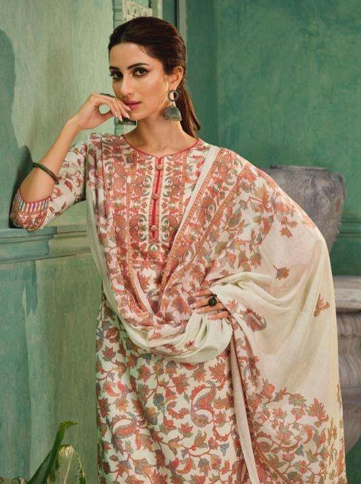 GLOSSY LAUNCH REET JAM SATIN COTTON DIGITAL PRINT CLASSY LOOK SUITS TRADER IN INDIA