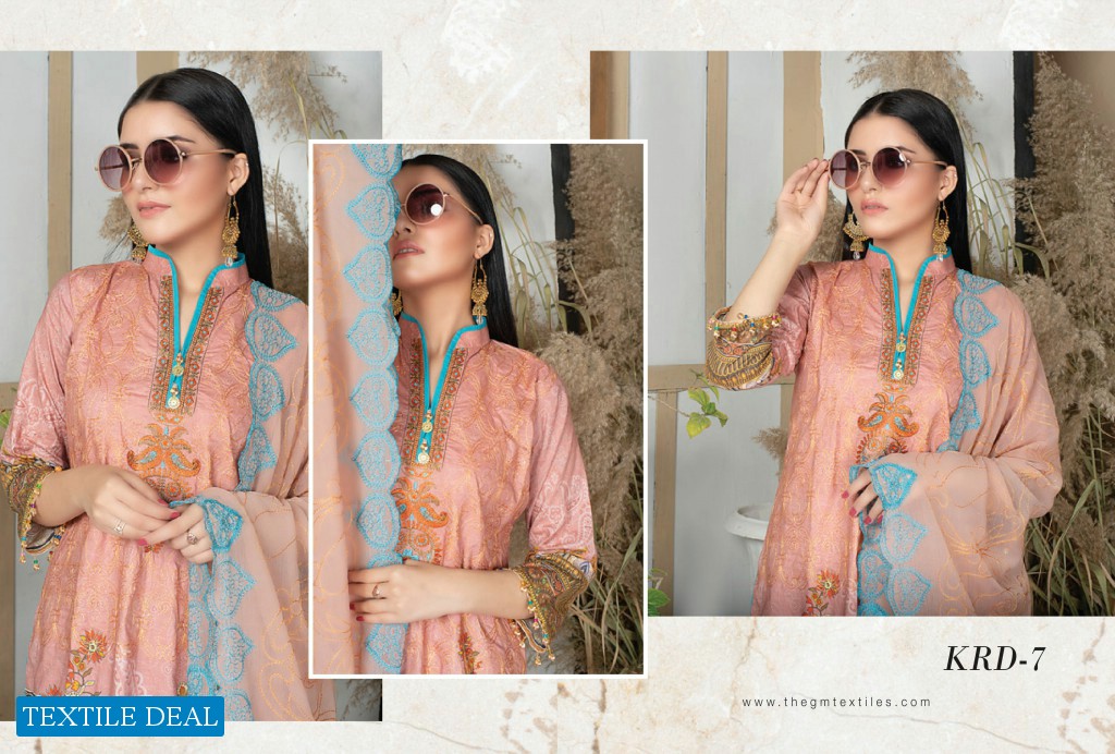 GM Textile Keysaria Royal Soiree Dupatta Wholesaler Pakistani Dress