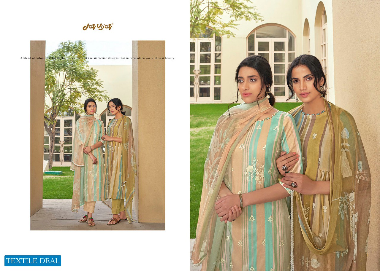 GUZARISH BY JAY VIJAY COTTON SUMMER WEAR EXCLUSIVE DESIGNER SUITS