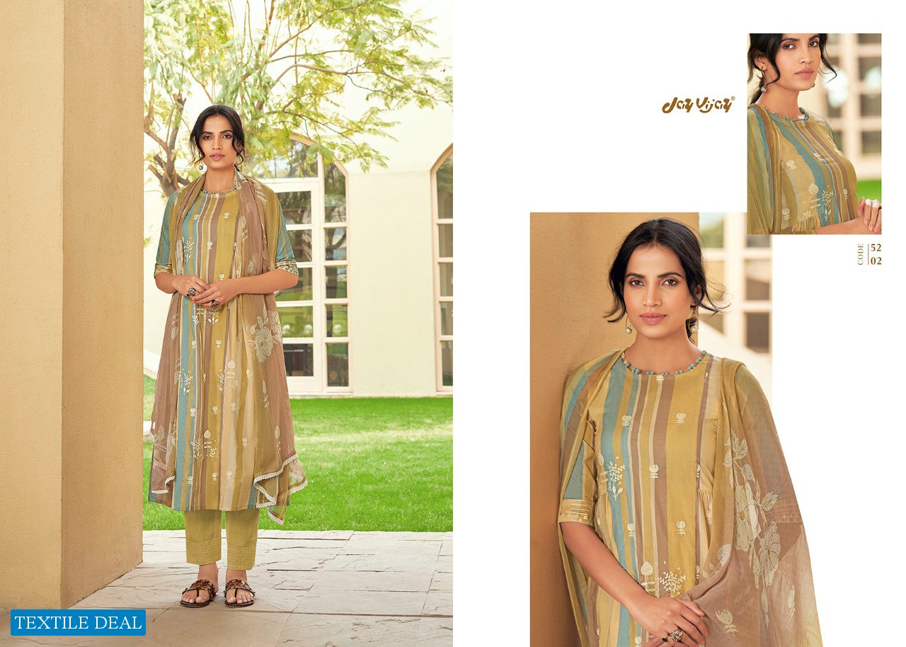 GUZARISH BY JAY VIJAY COTTON SUMMER WEAR EXCLUSIVE DESIGNER SUITS