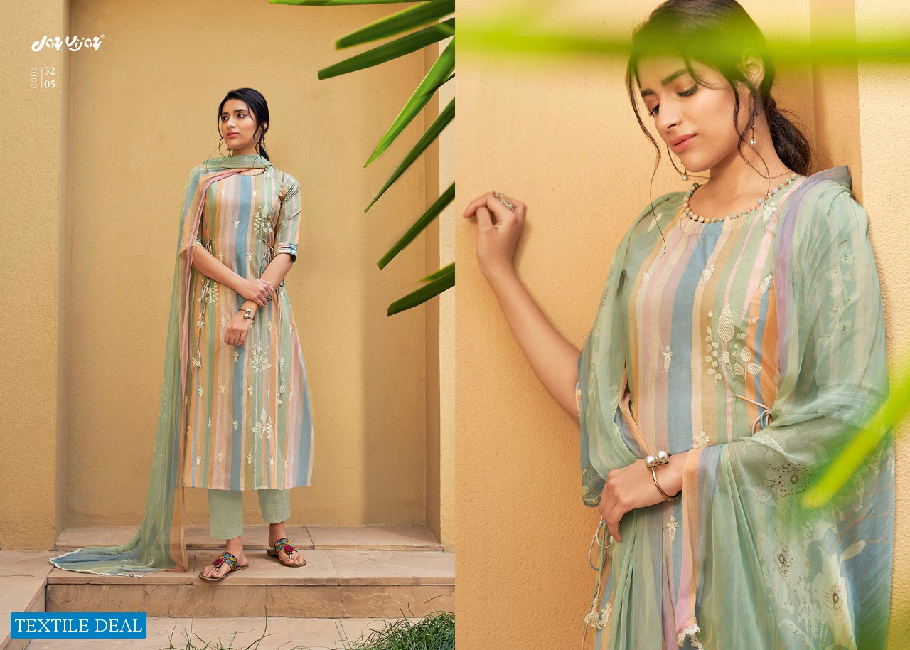 GUZARISH BY JAY VIJAY COTTON SUMMER WEAR EXCLUSIVE DESIGNER SUITS