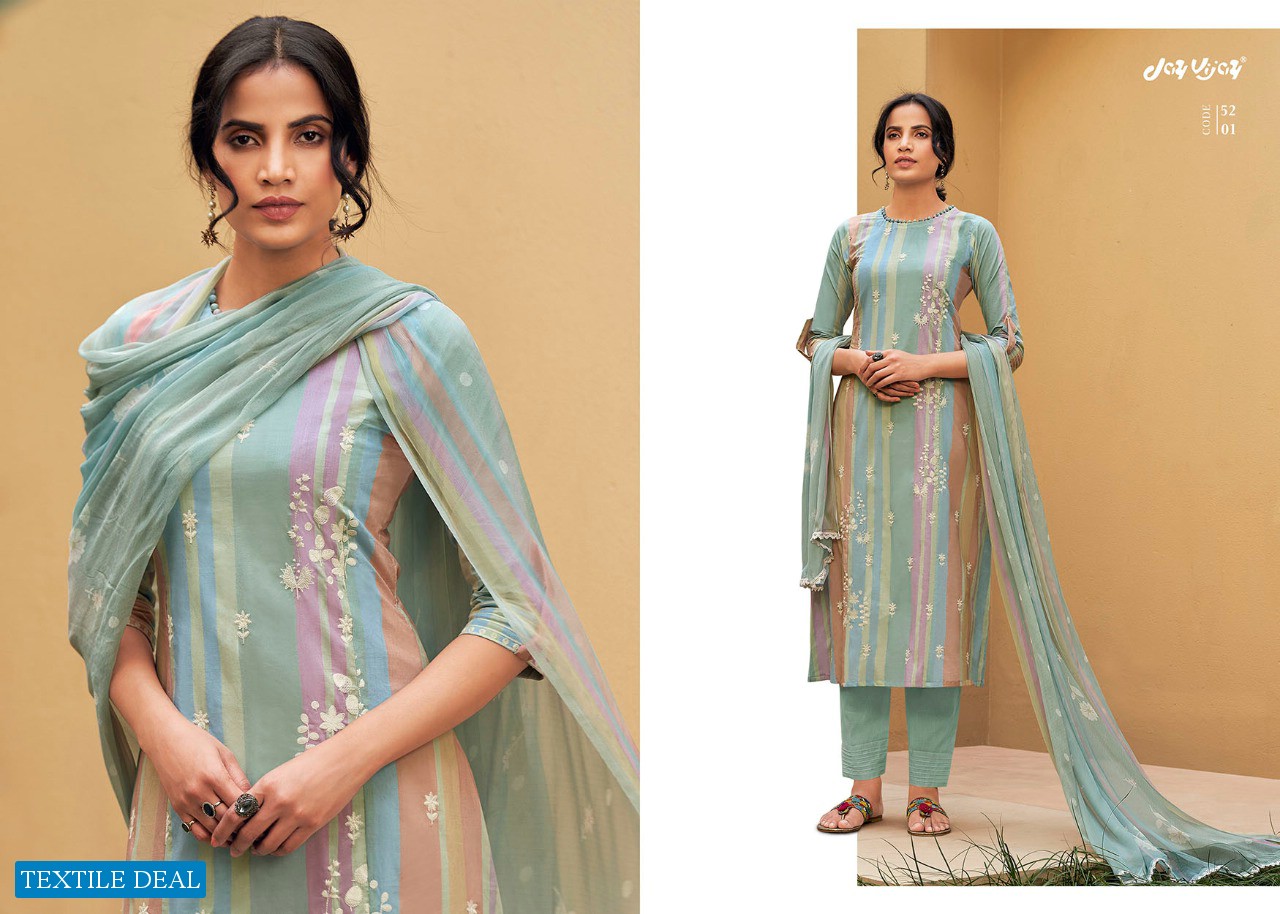 GUZARISH BY JAY VIJAY COTTON SUMMER WEAR EXCLUSIVE DESIGNER SUITS