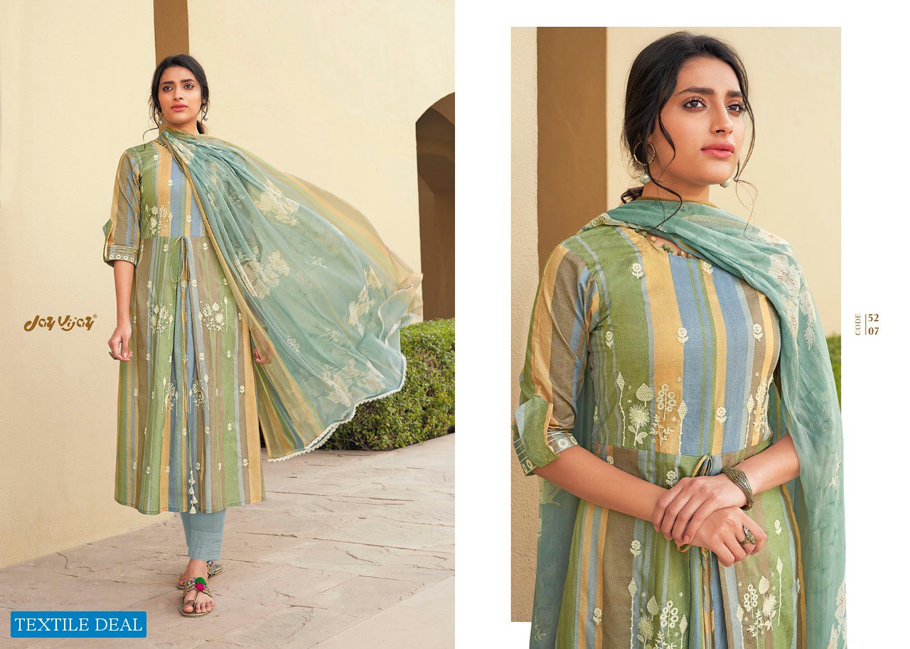 GUZARISH BY JAY VIJAY COTTON SUMMER WEAR EXCLUSIVE DESIGNER SUITS