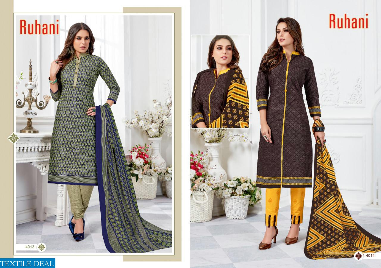 Ganesha Ruhaani Vol-4 Wholesaler Dress Material