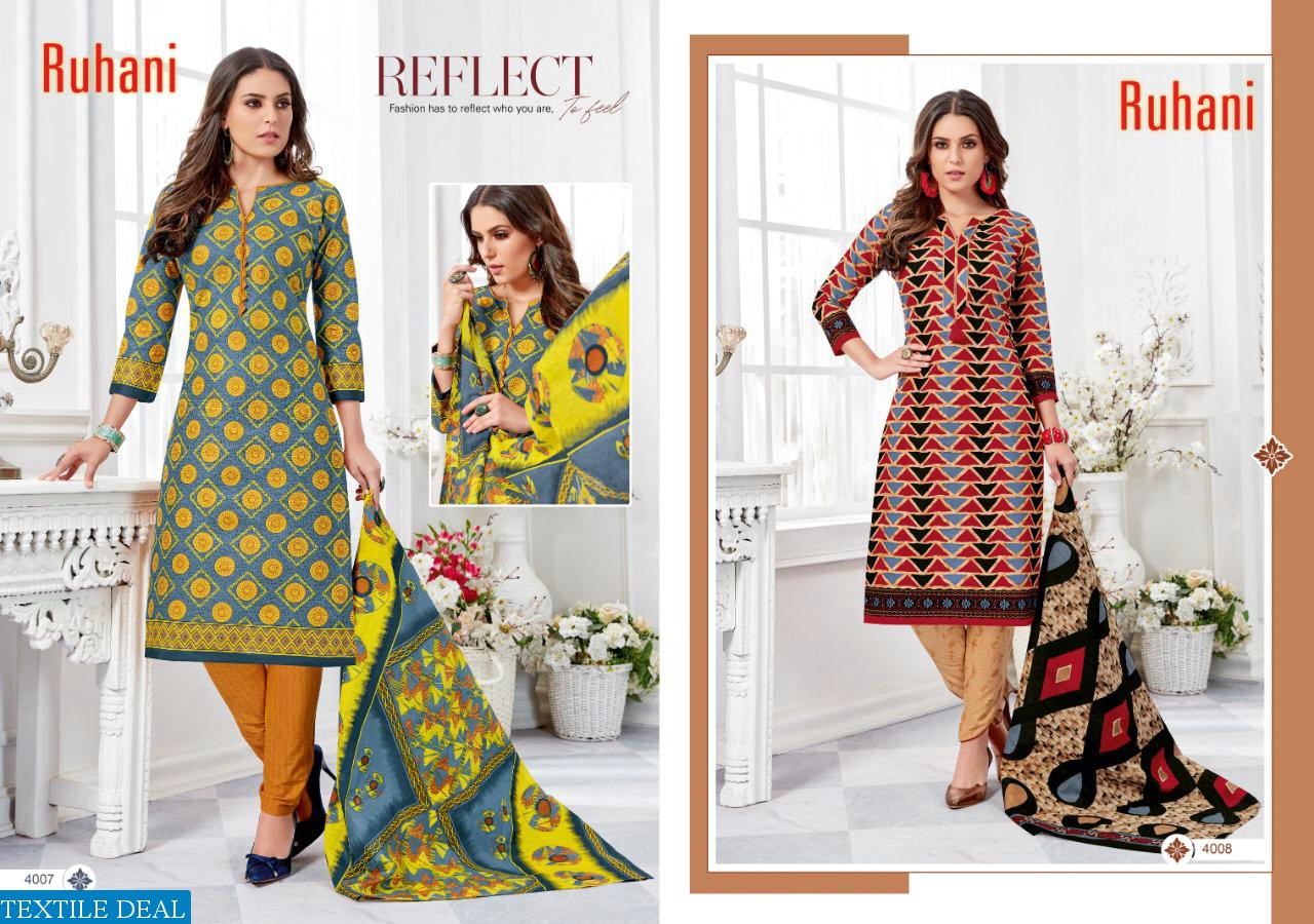 Ganesha Ruhaani Vol-4 Wholesaler Dress Material