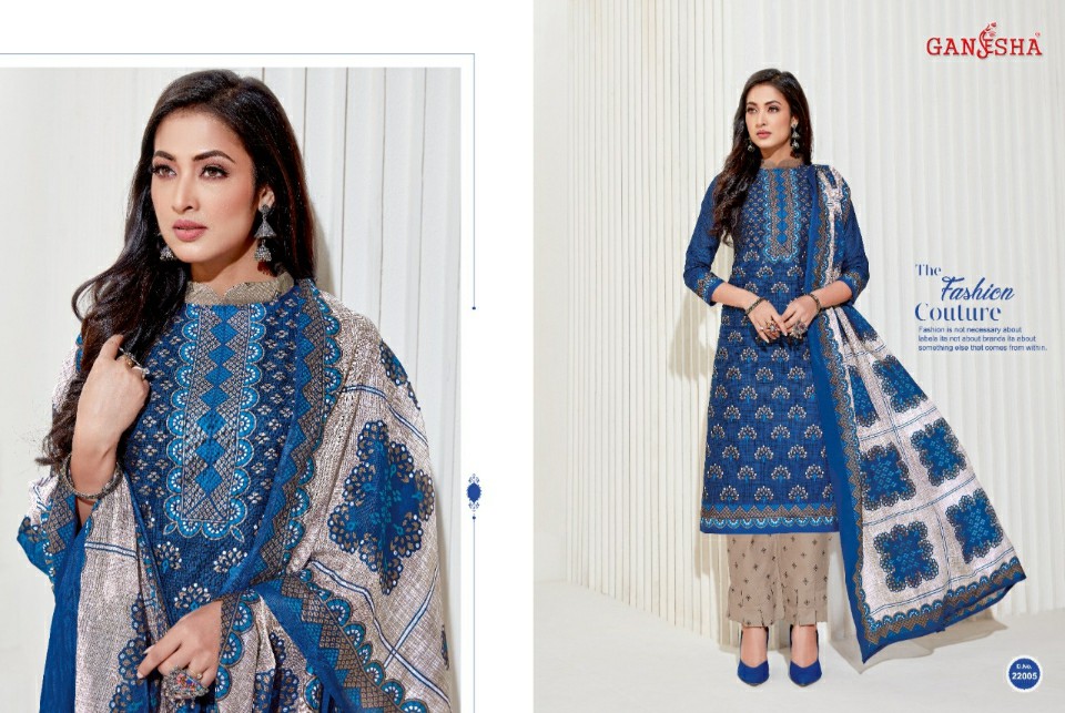 Ganesha print Vol-22 Wholesale Dress Material