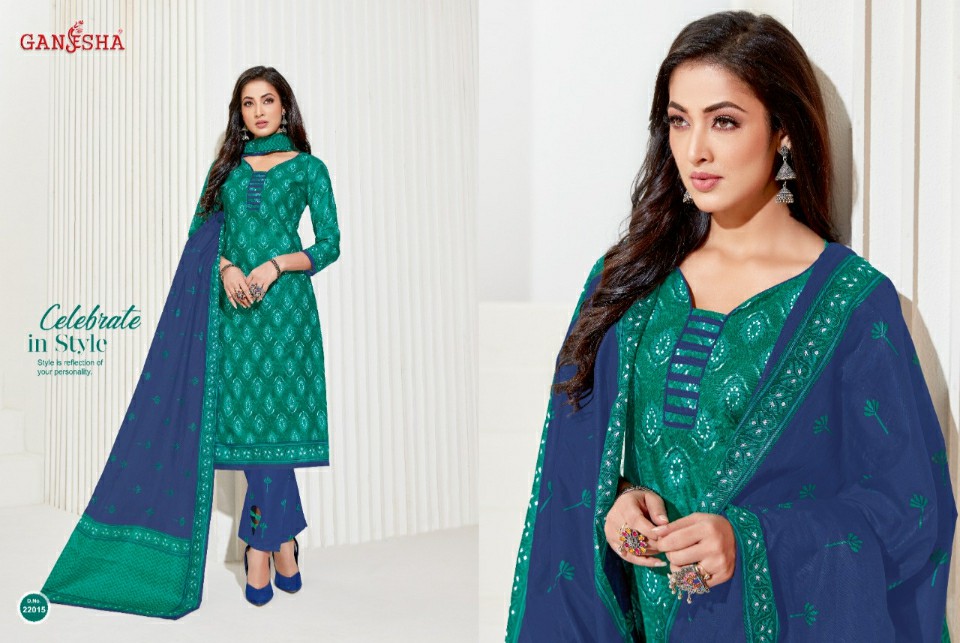 Ganesha print Vol-22 Wholesale Dress Material