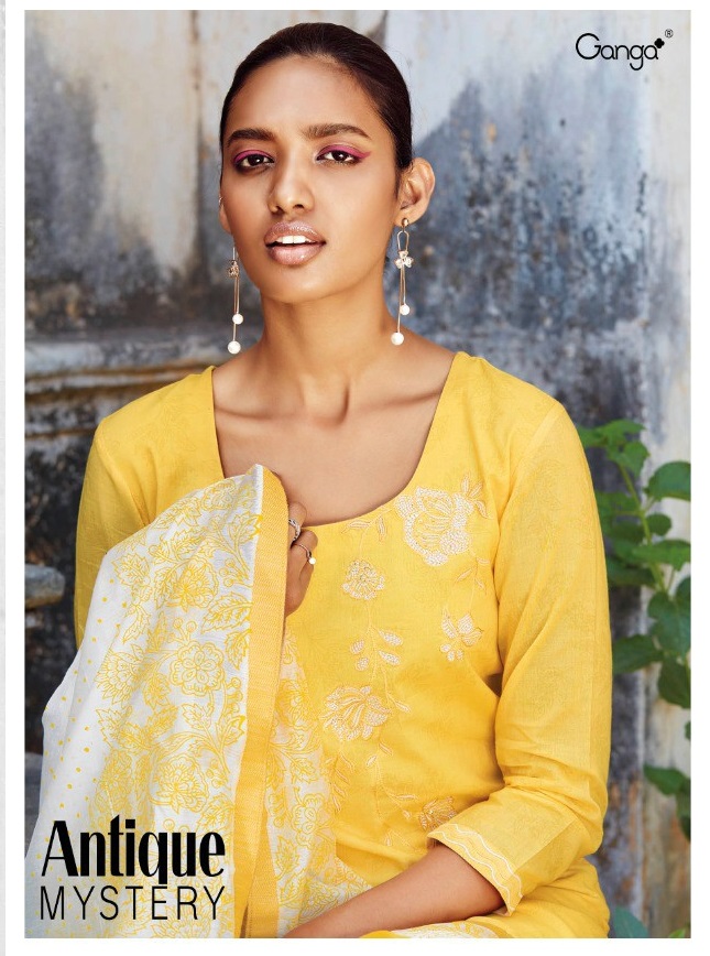 Ganga Antique Mystery Wholesale Shopping Pure Superior Cotton Dress