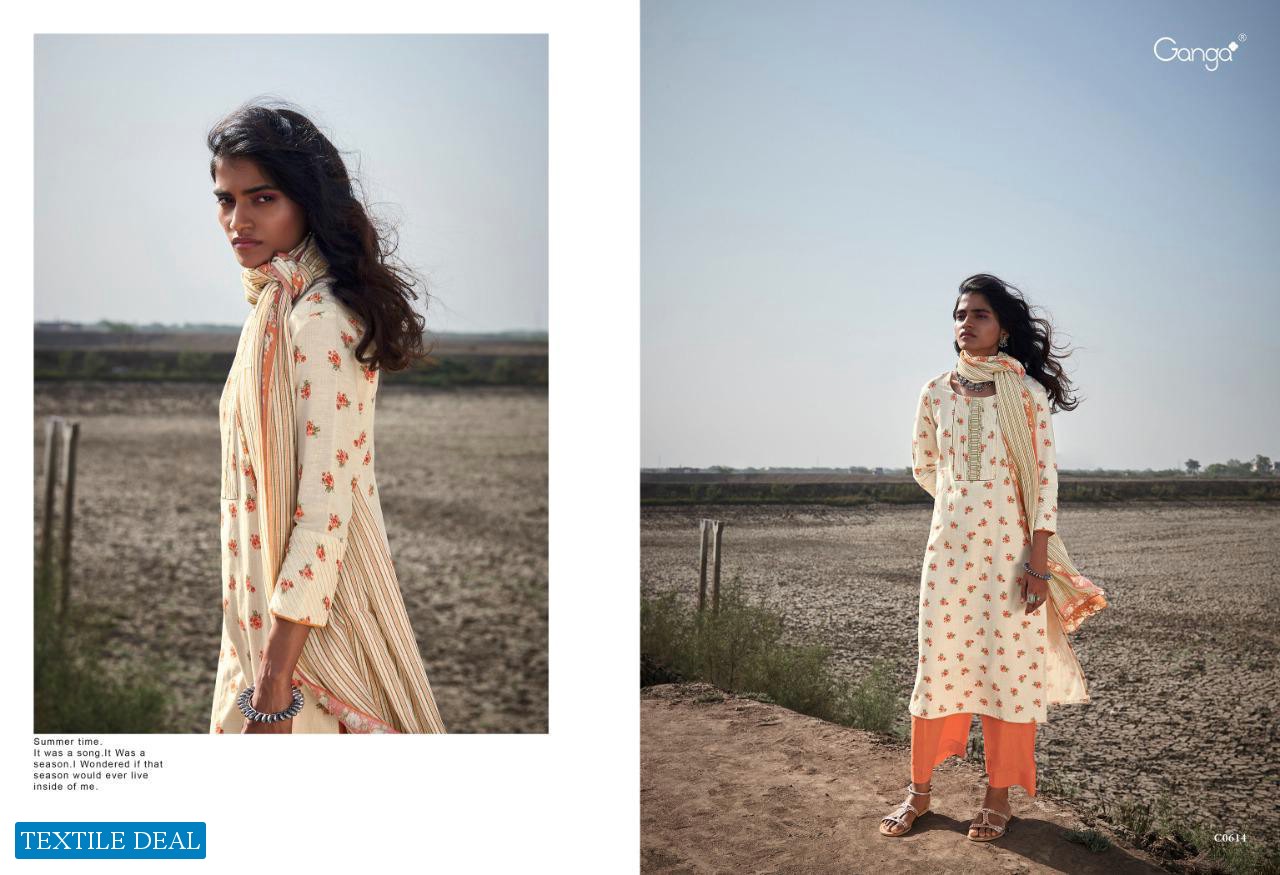 Ganga Bhumi Wholesale Linen Pattern Salwar Kameez