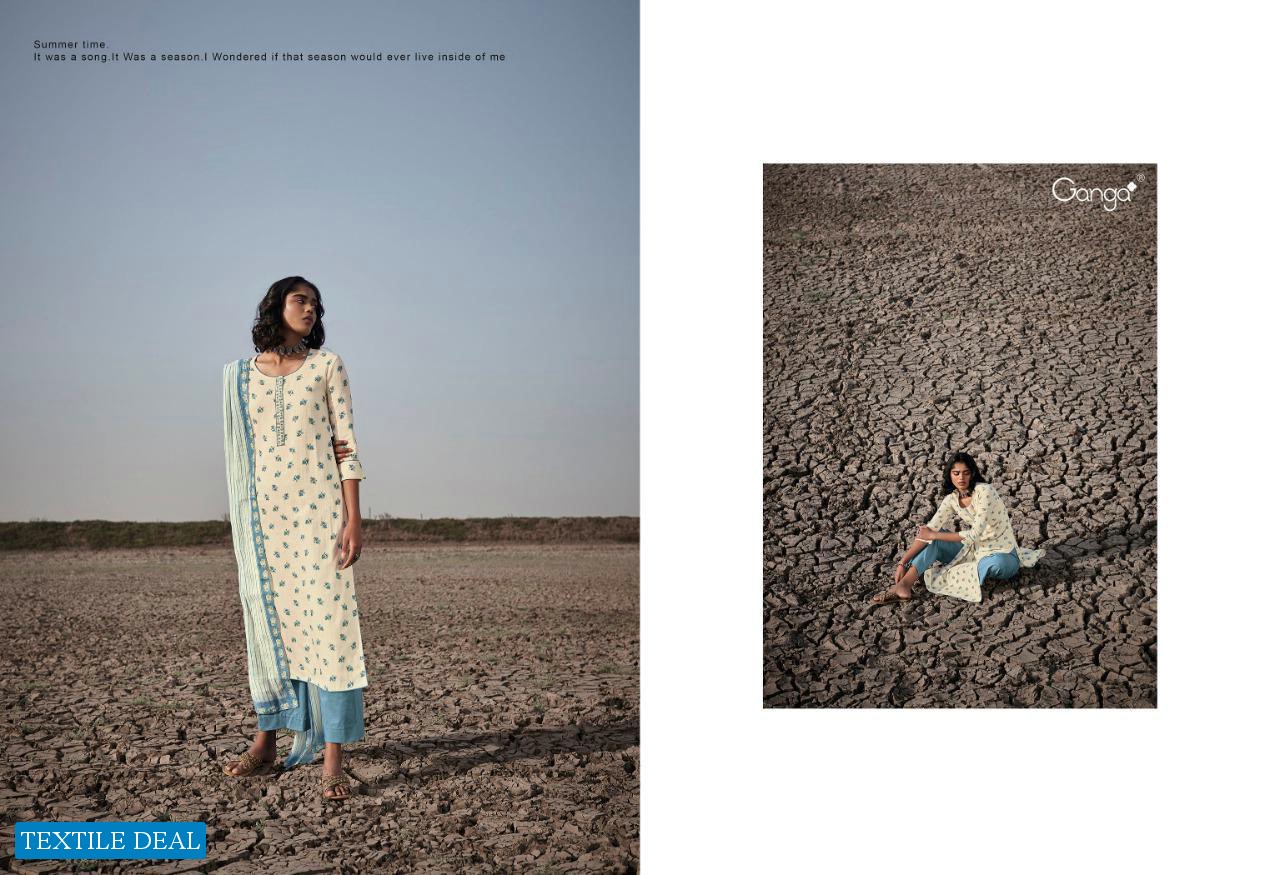 Ganga Bhumi Wholesale Linen Pattern Salwar Kameez