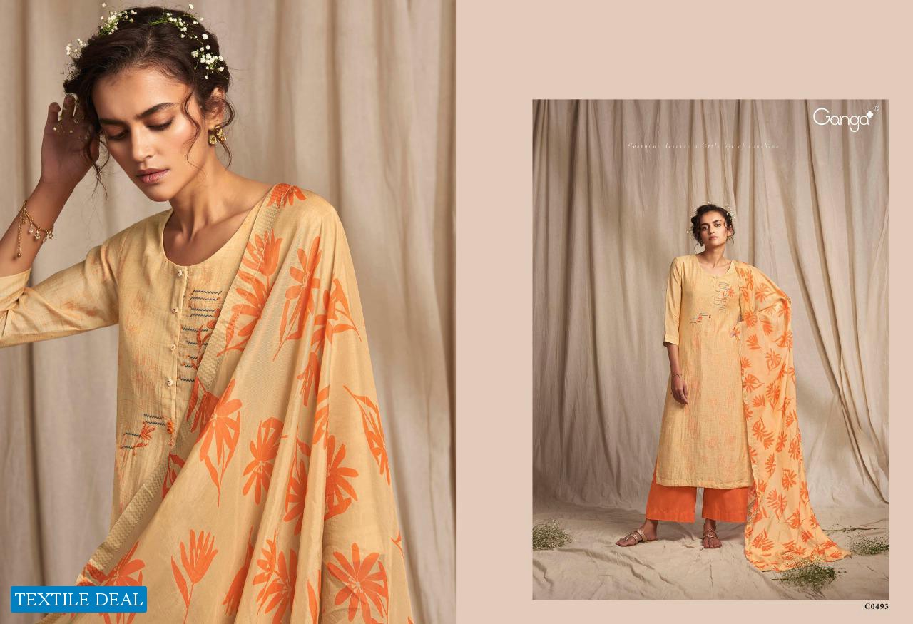 Ganga Colour Wave Wholesale Shopping Pure Finest Bemberg Silk Salwar Kameez
