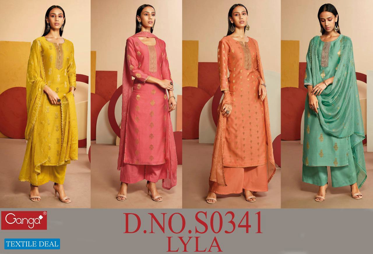 Ganga Lyla S0341 Wholesale Ethnic Salwar Kameez