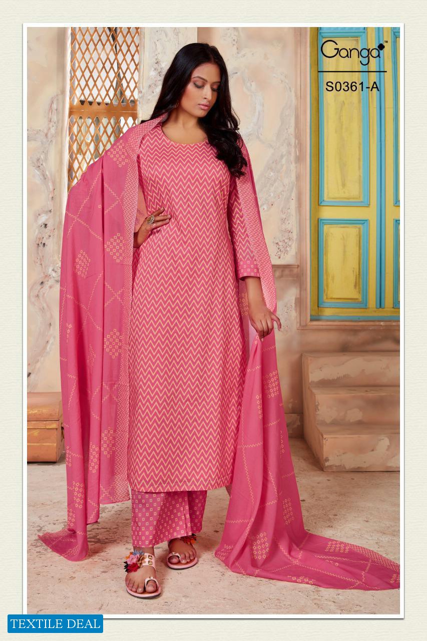 Ganga Melody S0361 Wholesale Casual Dress