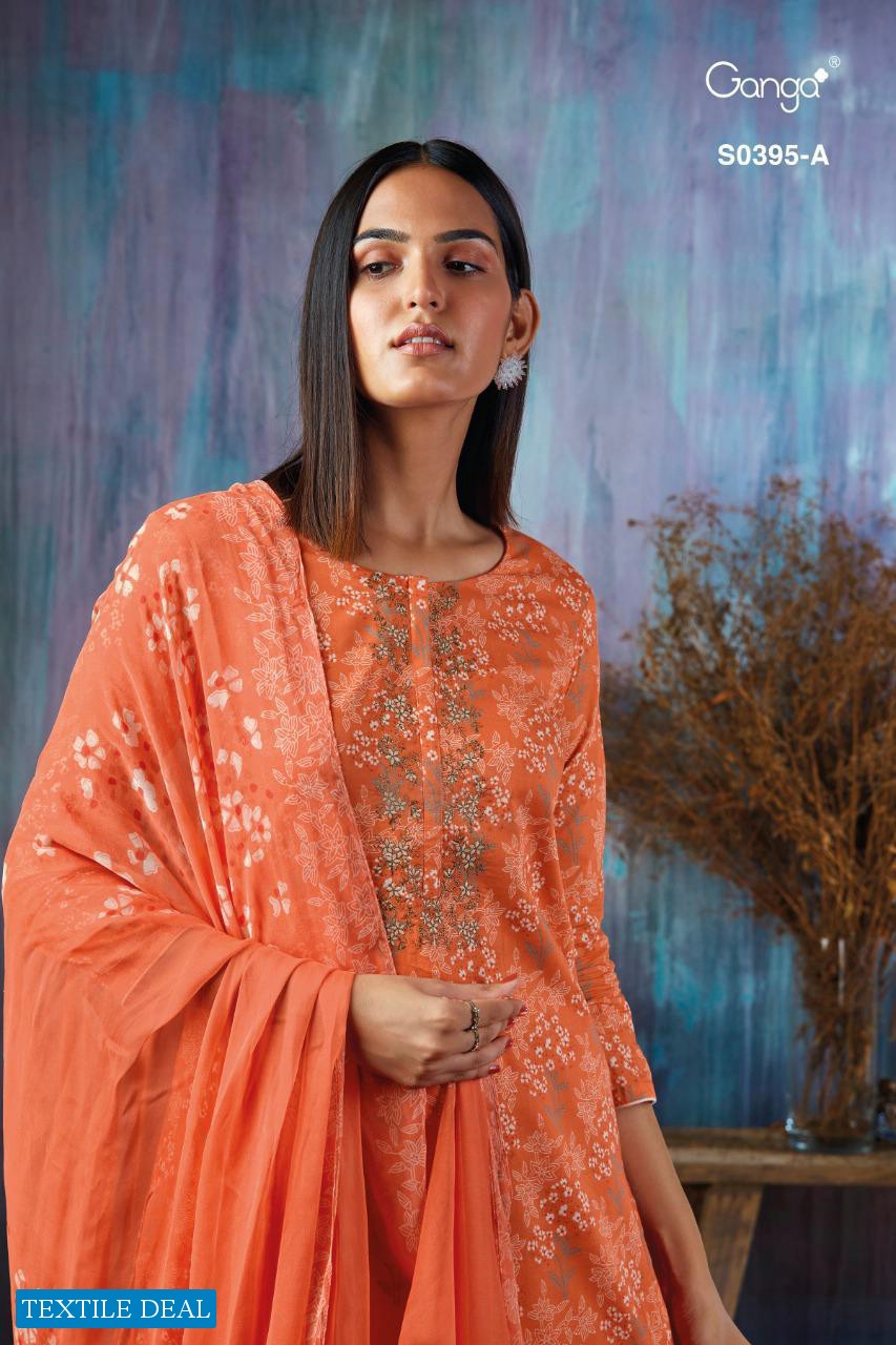 Ganga Raag S0395 Wholesale Superior Cotton Dress