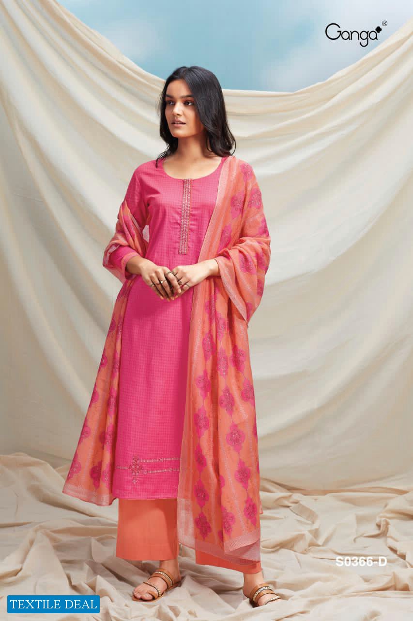 Ganga Savea S0366 Wholesale Superior Cotton Dress