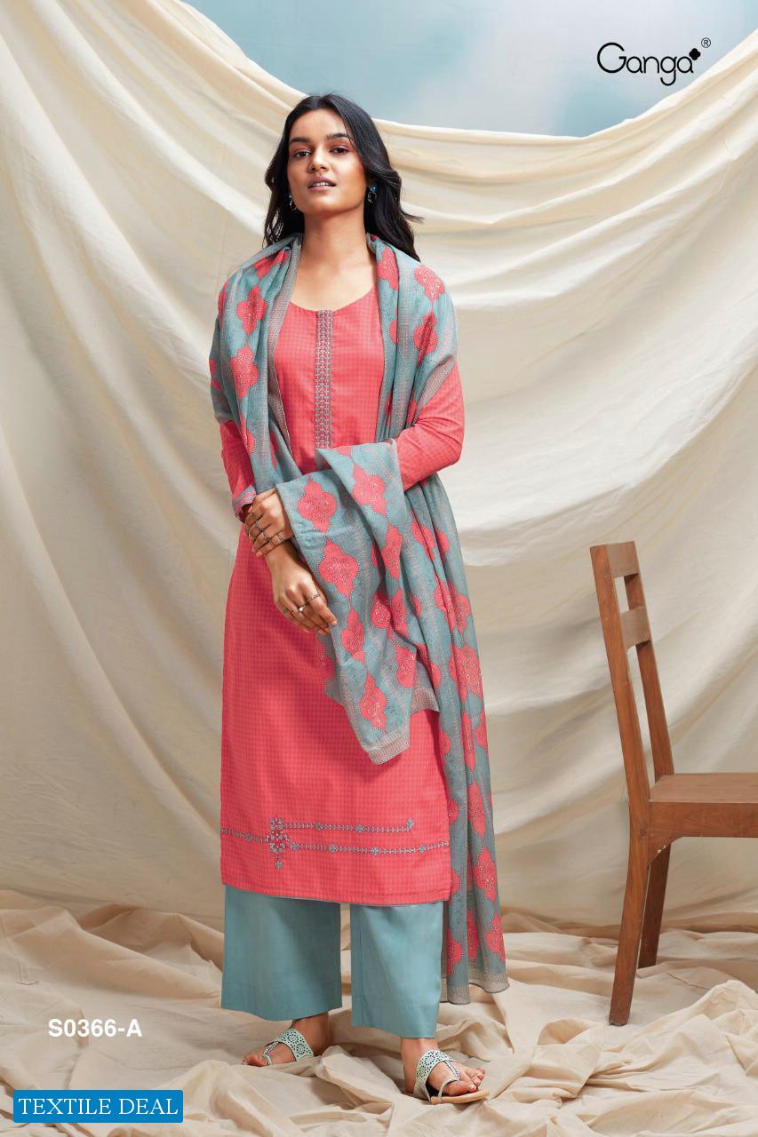 Ganga Savea S0366 Wholesale Superior Cotton Dress