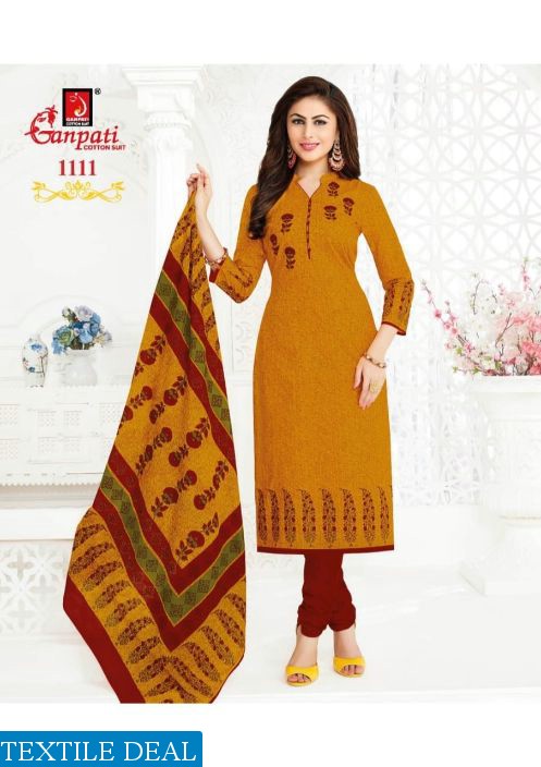 Ganpati Jigyasha Vol-11 Wholesale Shopping Dress Material