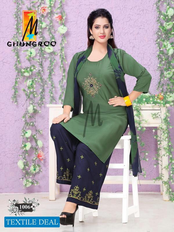 Ghoonghroo Wholesale Ready Made Full Stitched Dress